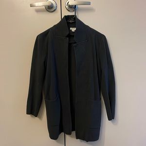 J. Crew Factory Small Dark Grey Cardigan